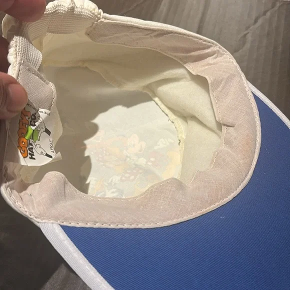 Disney Hat Vintage 90s 00s Vacation Stretch Disneyland Mickey Goofy Bottle Cap - Picture 5 of 5